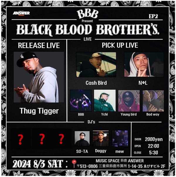 BLACK BLOOD BROTHER’S