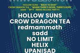 UPANISAD presents “STAND UP WITH DELUSION” HOLLOW SUNS 